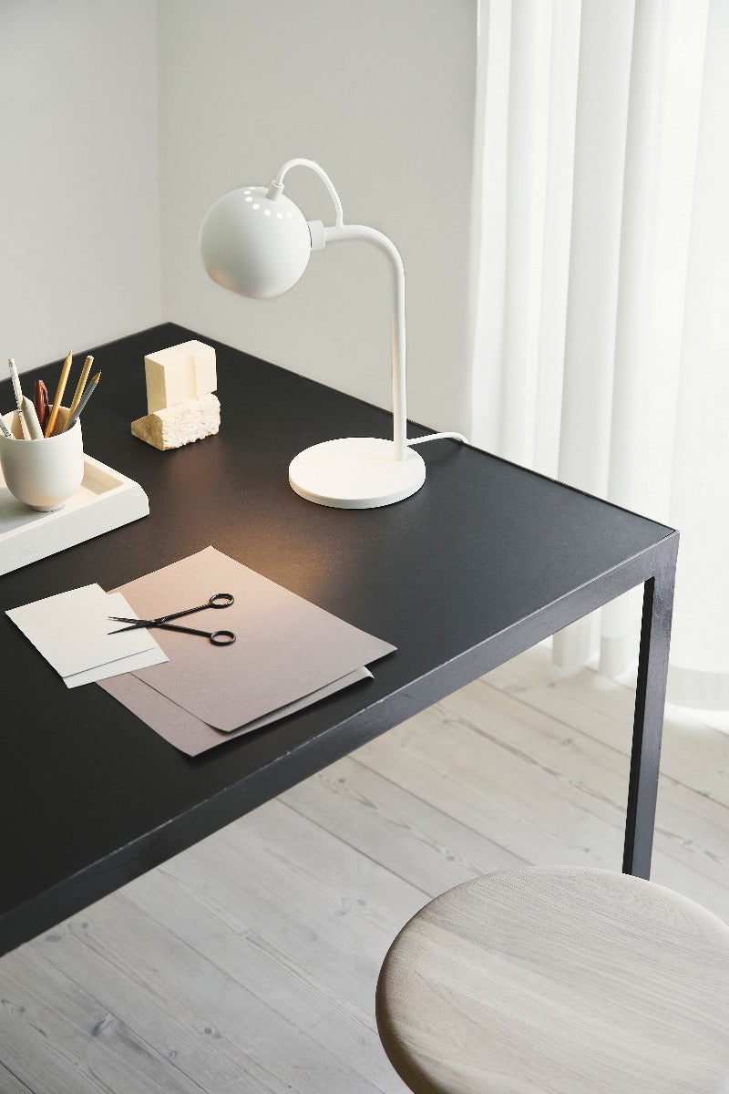 Metal bordlampe - Black Matt